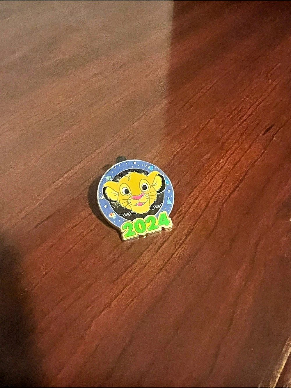 Disney Parks 2024 Mystery Pin Set - Simba Blue & Yellow
